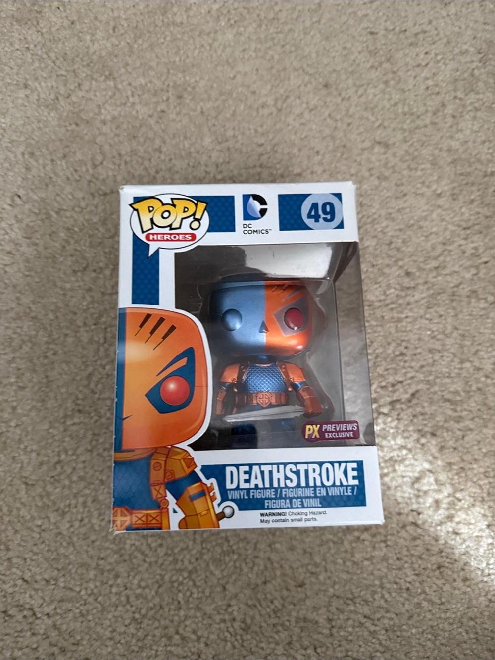 Funko Deathstroke Pop! Vinyl Figure - Blue & Orange